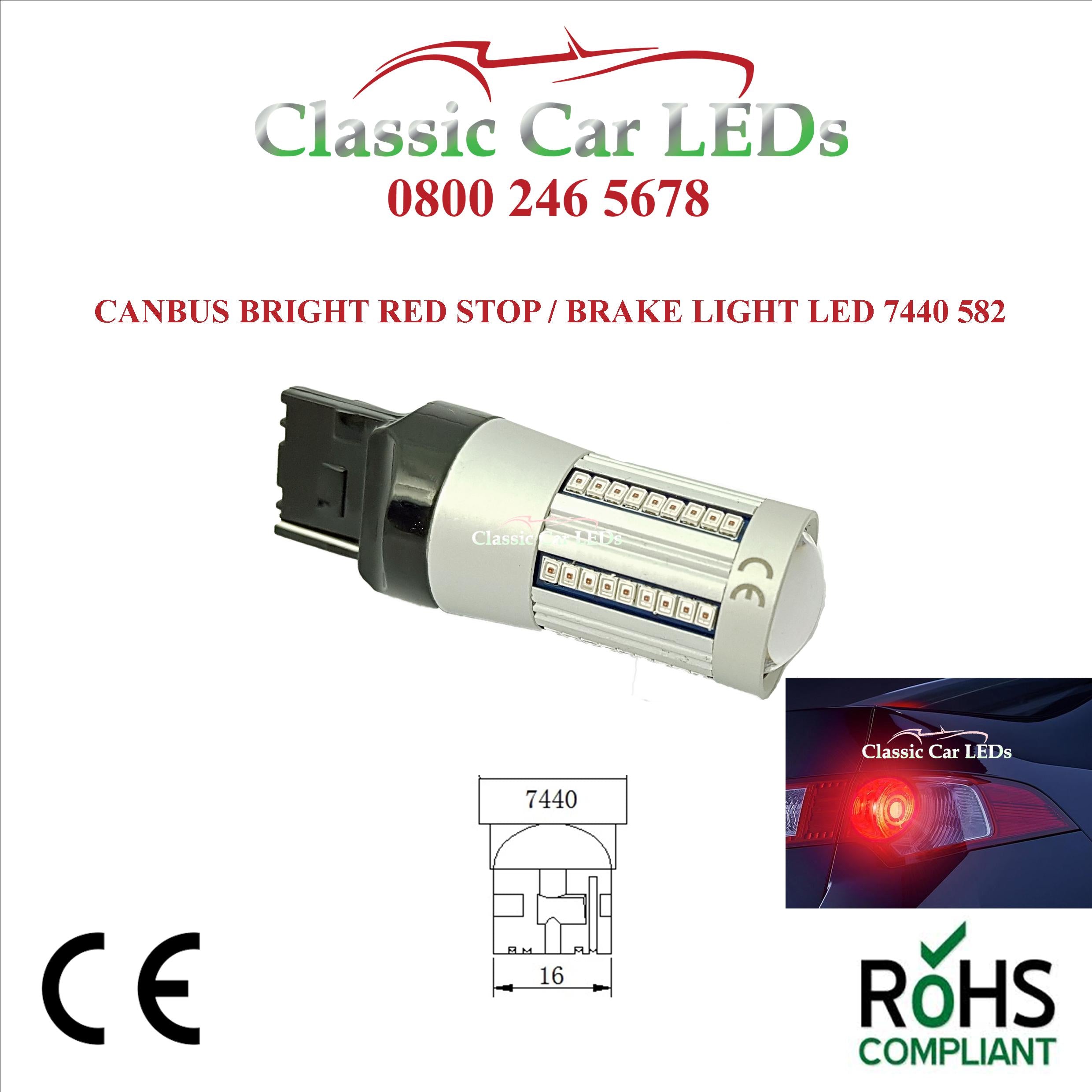 Strong Canbus Reverse Back Up Light White LED 1156 P21W 382
