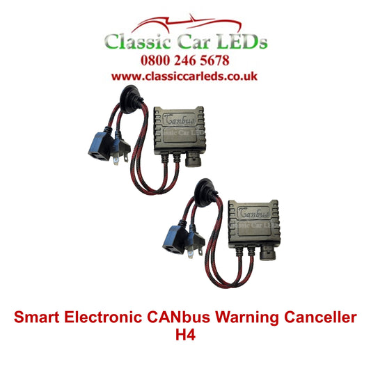 Intelligent Electronic CANbus LED and HID Headlight OBC Warning cancellers H1, H4, H7, H8, H9, H11, HB3, HB4