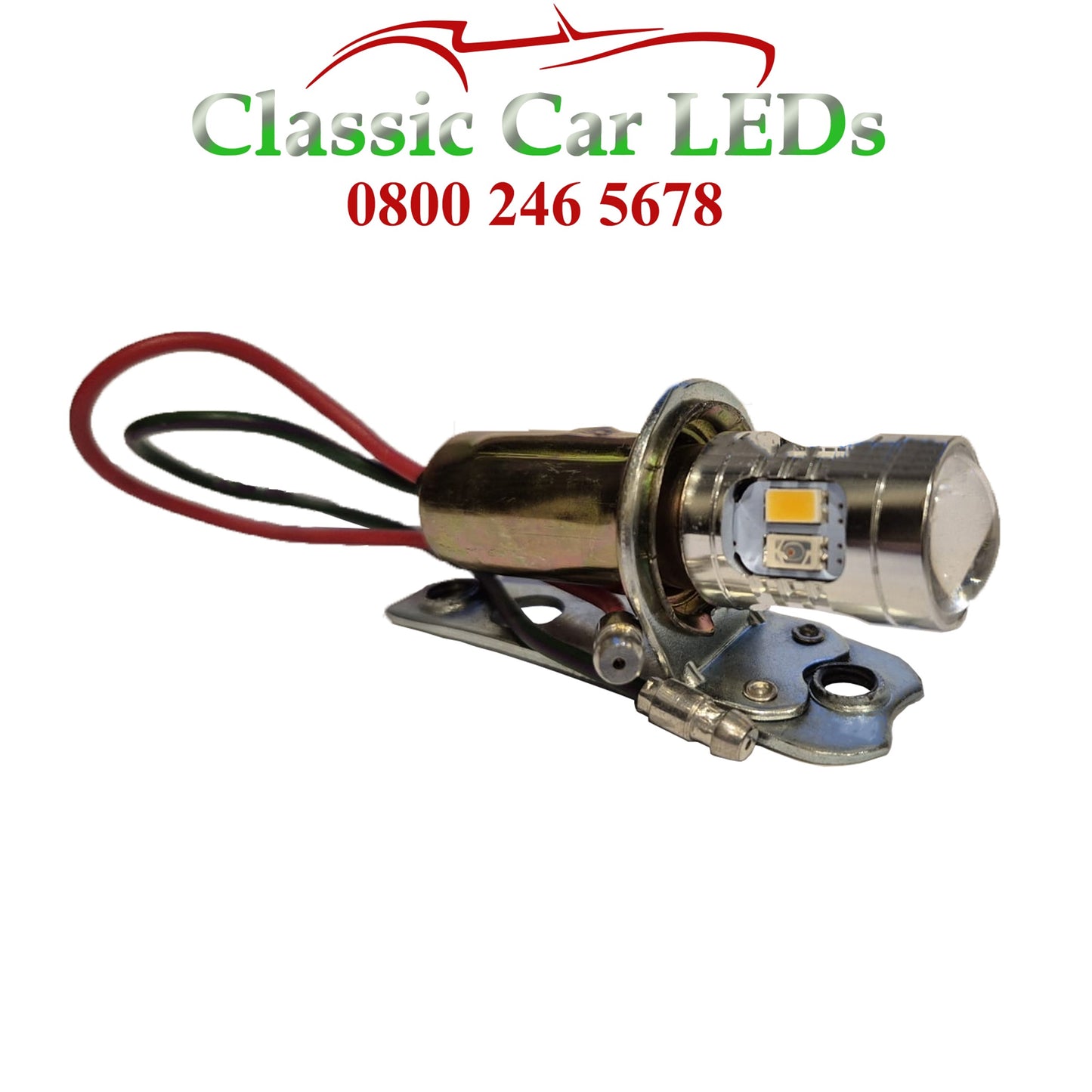 Lucas L1130 Torpedo Sidelight Bulb Holder LU574383 BA15S Single Filament or LU574380 BAY15D Twin Filament.