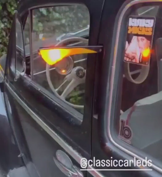 6 VOLT 31MM SELF FLASHING SEMAPHORE / TRAFFICATOR LED SLIMLINE 7SV VW BEETLE CAMPER SPLIT