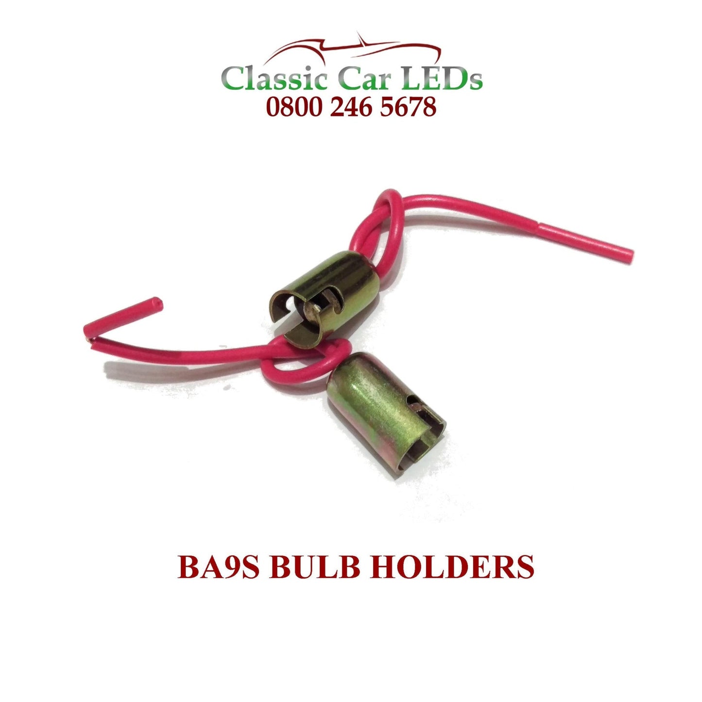 BA9S BULB HOLDER SINGLE CONTACT SIDELIGHT GAUGE INSTRUMENT GLB989 GLB233
