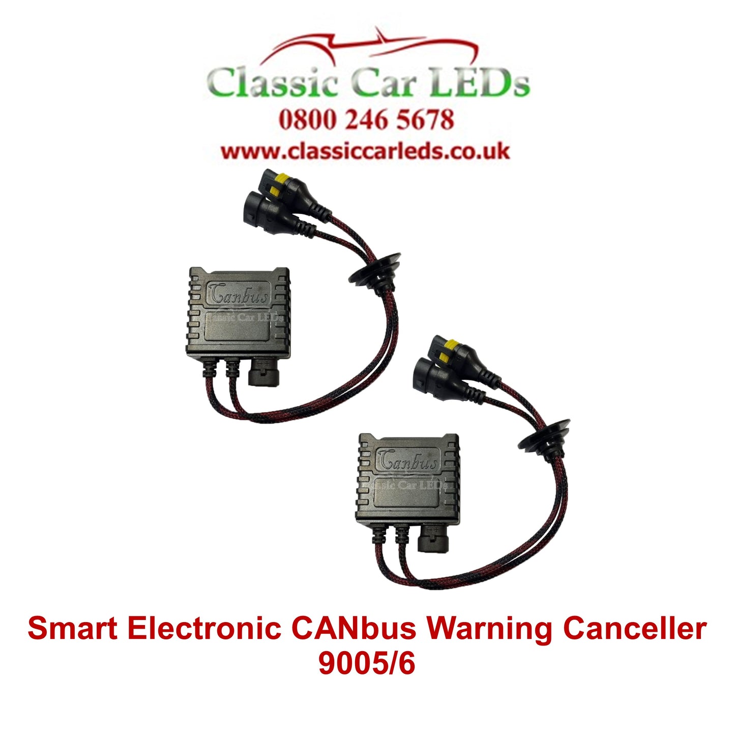 Intelligent Electronic CANbus LED and HID Headlight OBC Warning cancellers H1, H4, H7, H8, H9, H11, HB3, HB4