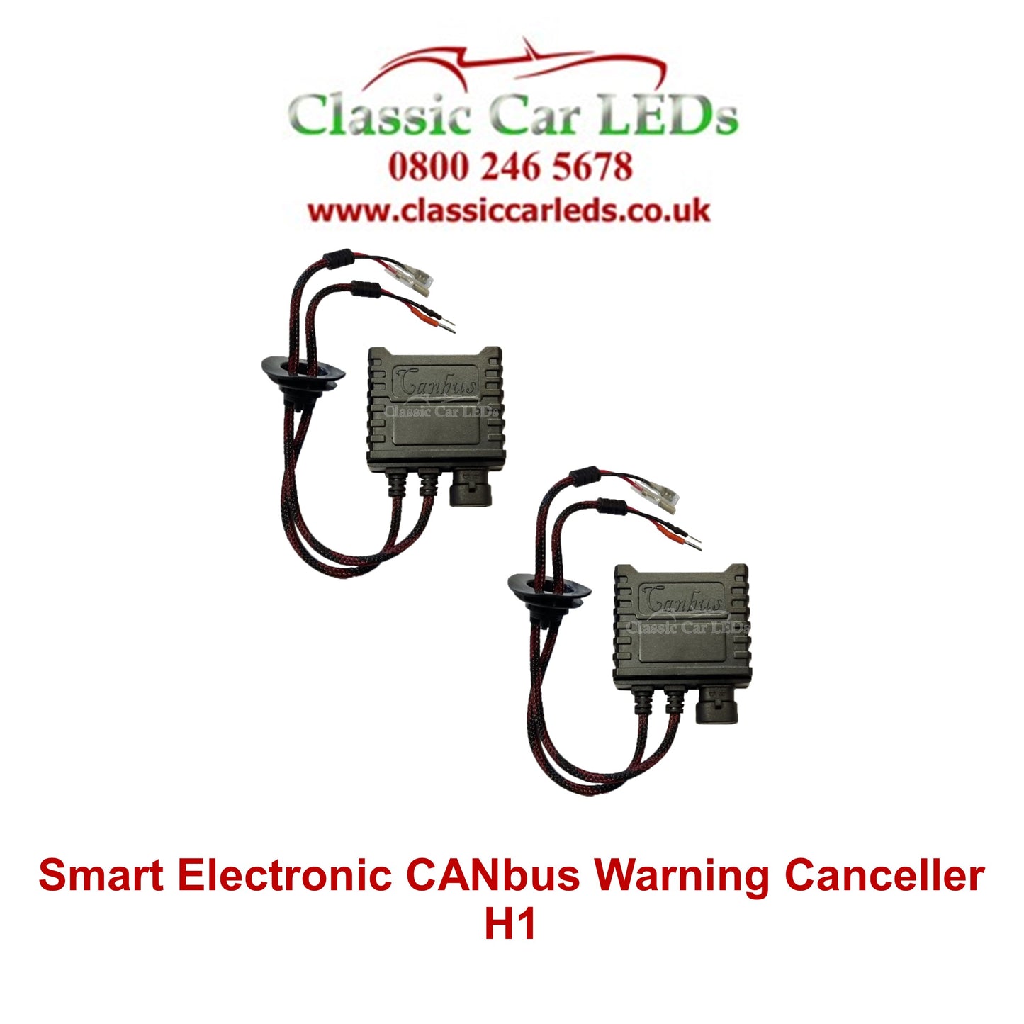 Intelligent Electronic CANbus LED and HID Headlight OBC Warning cancellers H1, H4, H7, H8, H9, H11, HB3, HB4