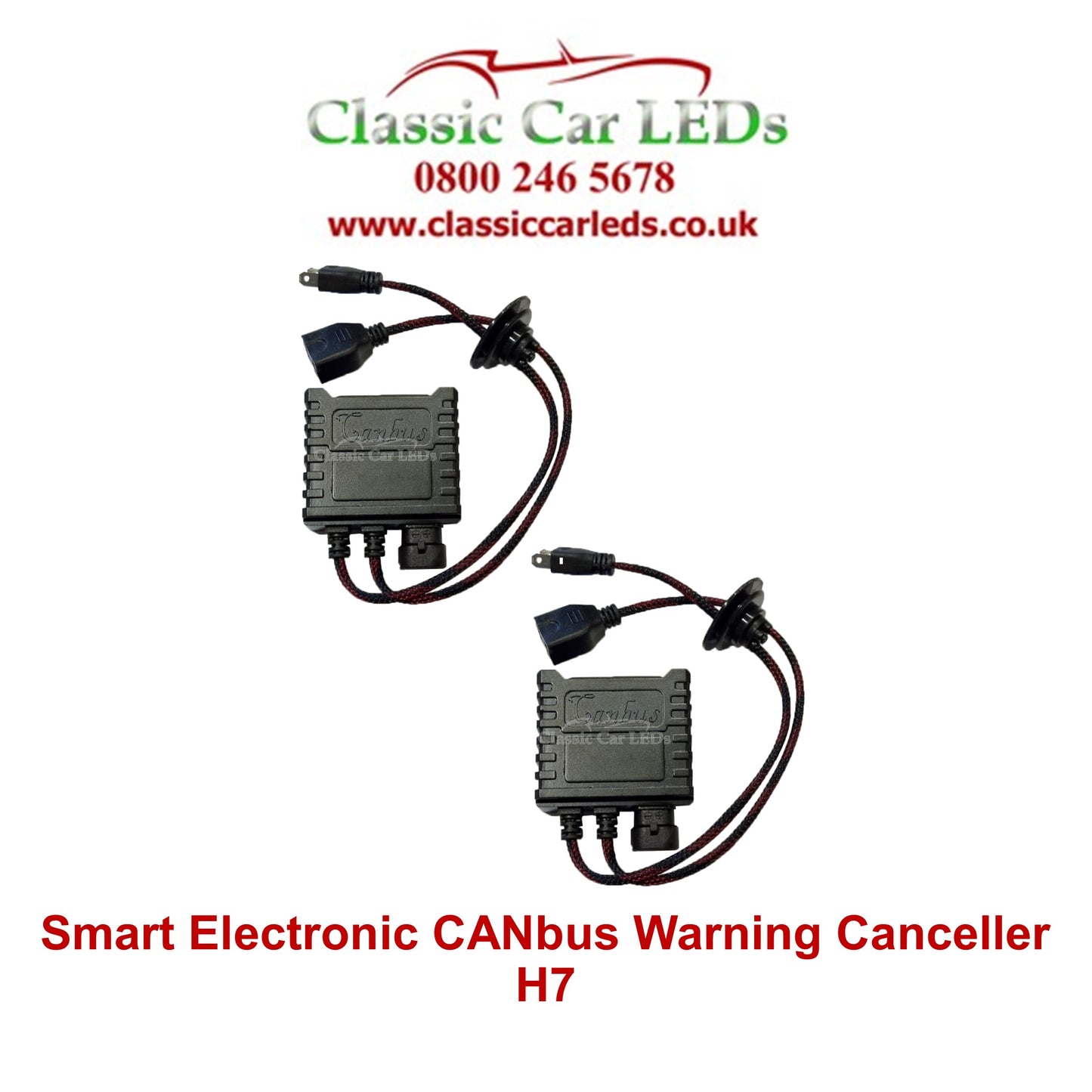 Intelligent Electronic CANbus LED and HID Headlight OBC Warning cancellers H1, H4, H7, H8, H9, H11, HB3, HB4