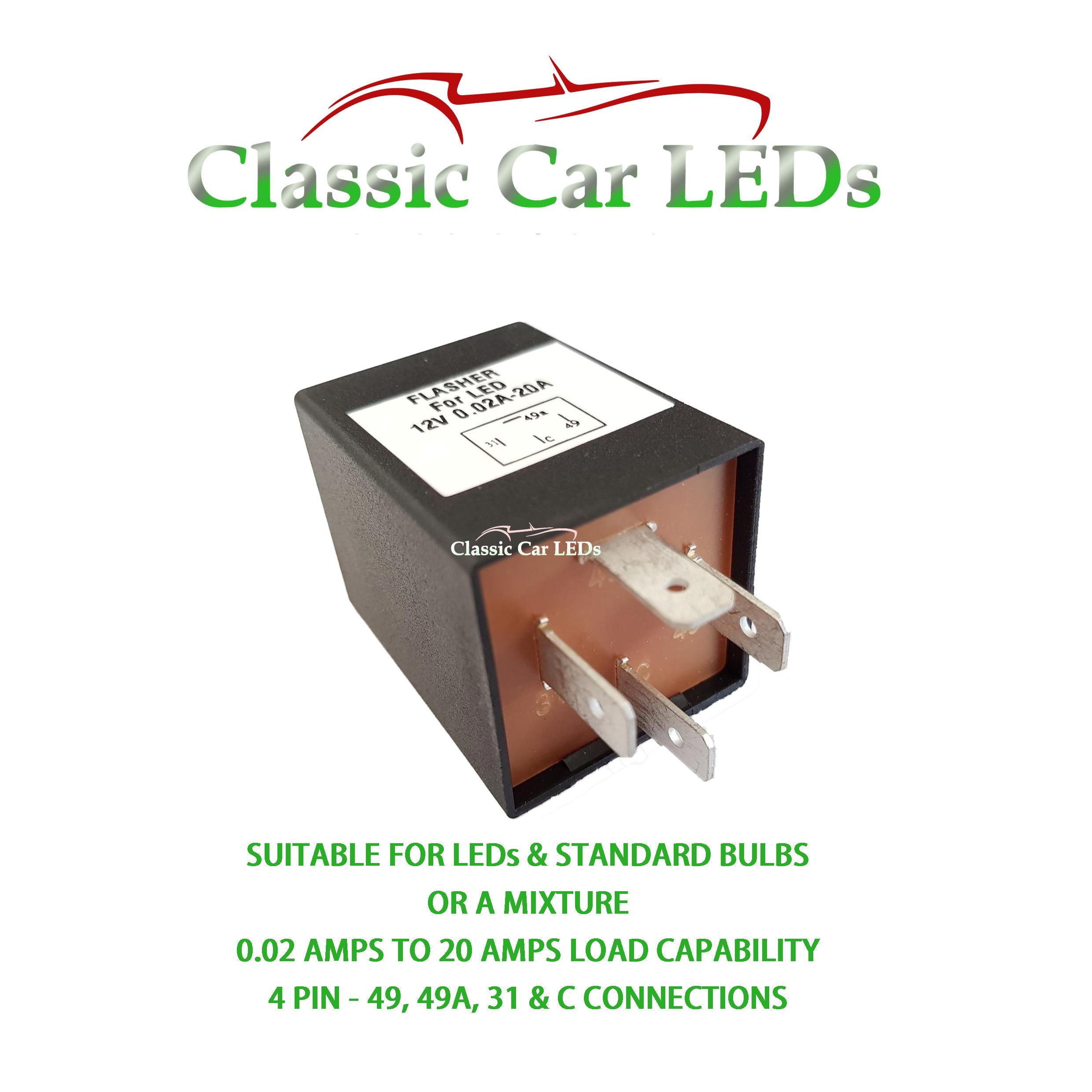 Indicator Relays - Electronic – Classic Car LEDs Ltd