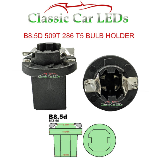 B8.5D 509T T5 286 DASHBOARD PANEL GAUGE BULB HOLDER