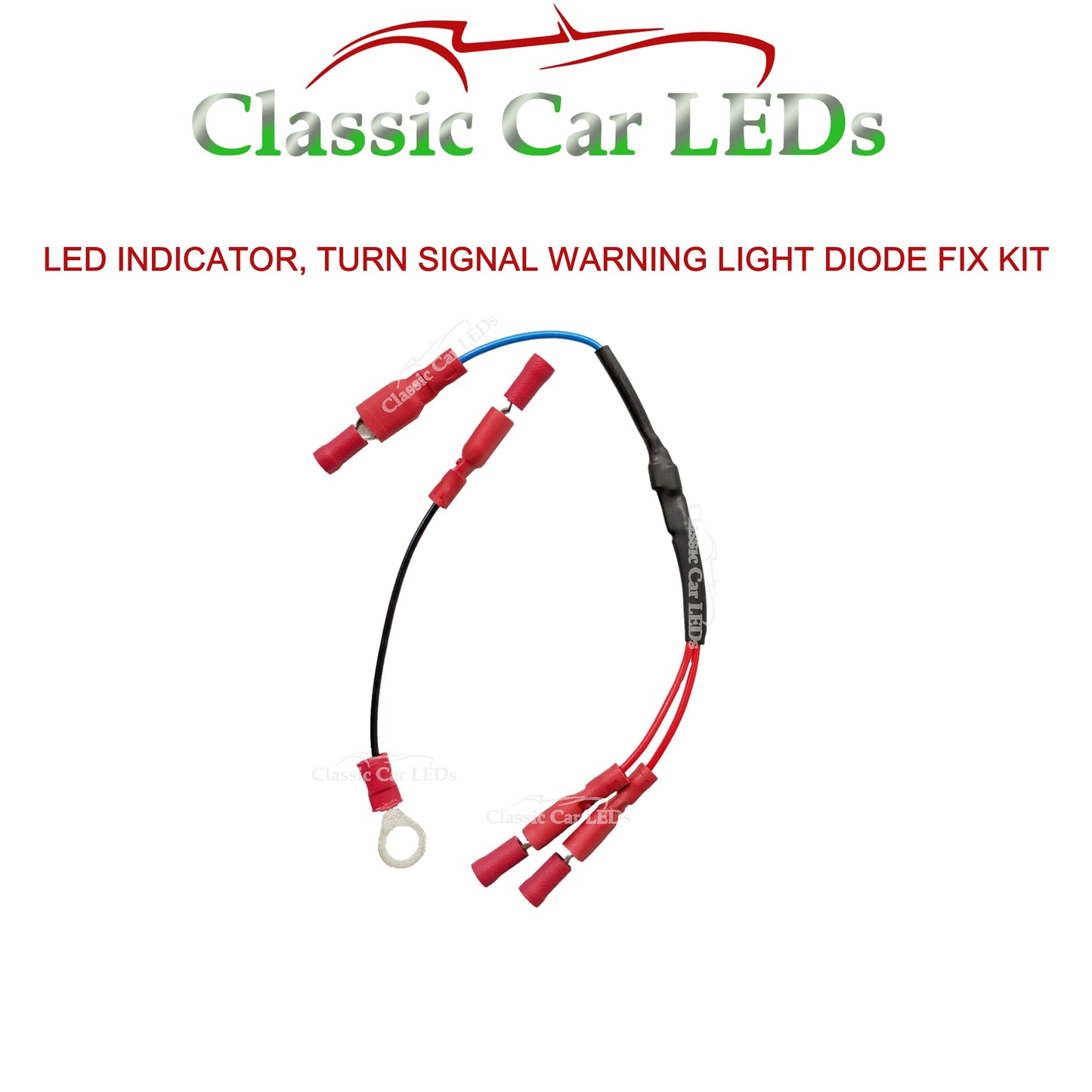 Diode Harness Kit for LED Indicator Turn Signal Warning Light Fix Kit
