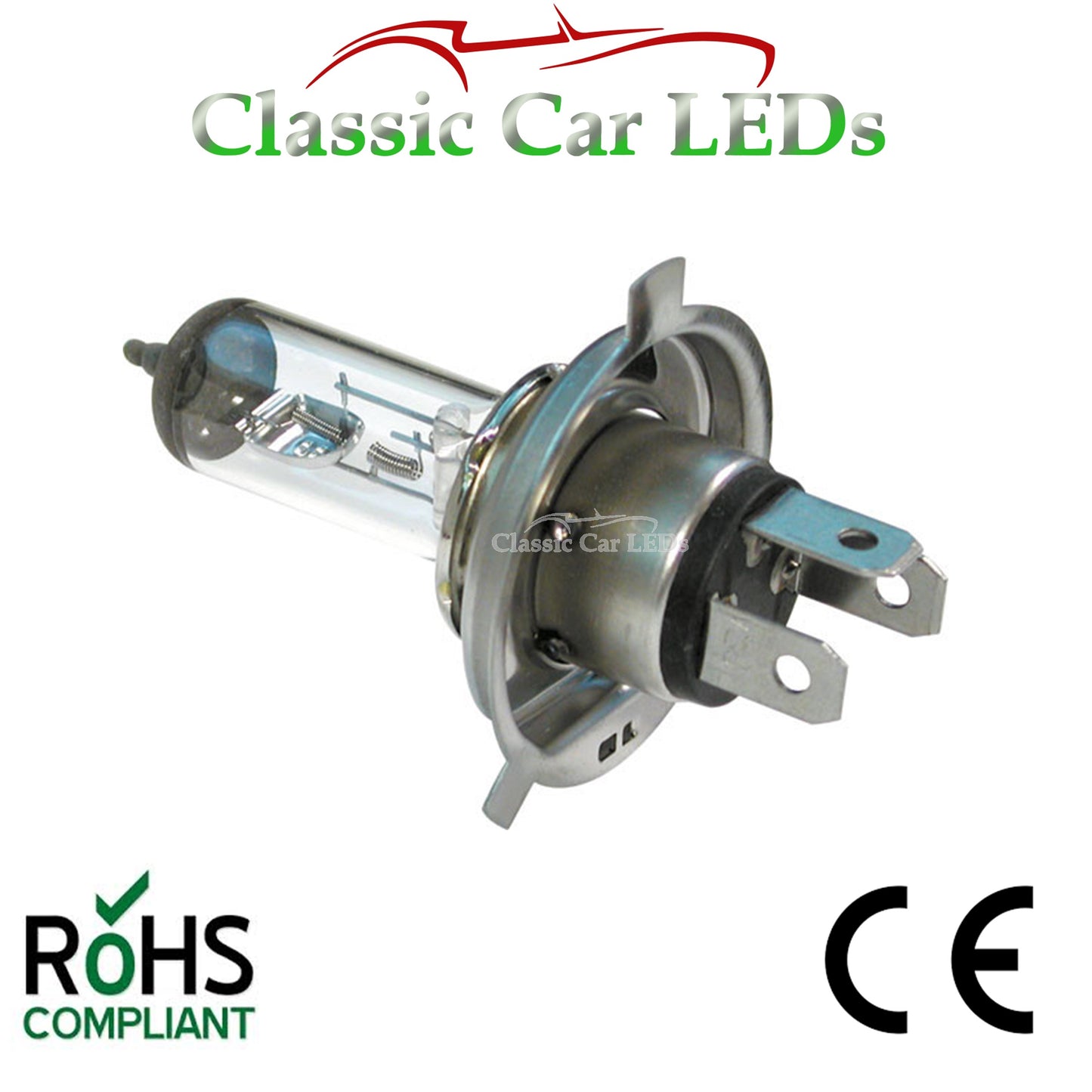 H4 HALOGEN 100/90W P43T HI/LO BEAM HEADLIGHT LAMP BULB 484