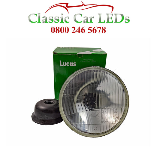 Lucas LUB223 LUB226 5 3/4" H4 Main / Dip Beam Headlamp Reflector E Marked Classic Car Kit Car