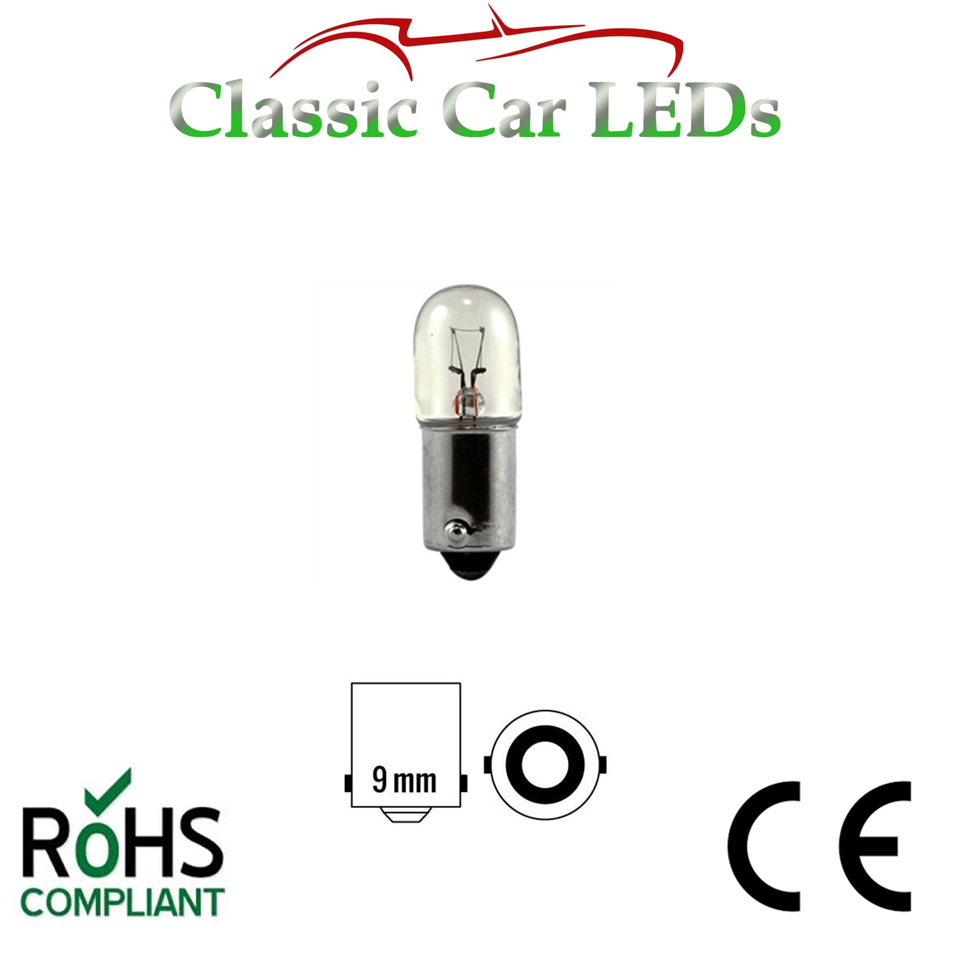 Halogen bulb 12V BA9S-4W