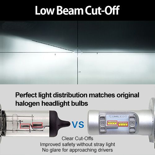 Motorcycle 6 VOLT LED Headlight H4 476 Classic Warm White Hi/Lo Beam Conversion 5-9V